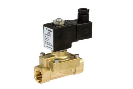 Ridan 032U380702R - Клапан электромагнитный EV225R, G 1, PTFE, нормально закрытый, 0,5…6 бар, с катушкой 24В, пост.ток