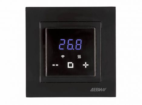 Ridan 140F1069R - Терморегулятор ДЕВИ Classy c Wi-Fi черный