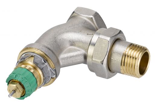 Danfoss 013G7713 - RA-DV клапан терморегулирующий, Ду 15 угловой