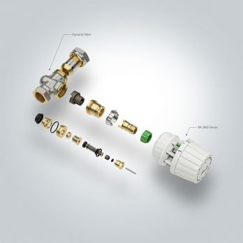 Danfoss 013G7715 - RA-DV клапан терморег., Ду 20 угловой(пр. класс 0301510644)