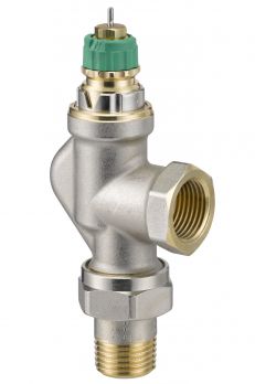 Danfoss 013G7710 - RA-DV клапан терморег., Ду 15 угловой UK