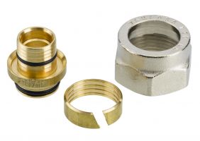 Danfoss 013G4160 - Компрессионные фитинги 20х2 мм R 3/4"