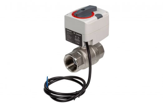 Ridan 082G5419R - Кран шаровой Ридан AMZ-113R PN40 DN20 KVS45 Tmax110C Rp3/4 CW617N 3х-ходовой