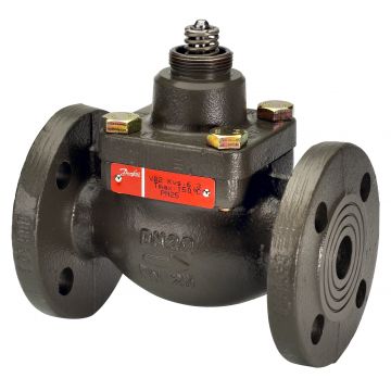 Danfoss 065B3050 - VFM 2 клапан регулирующий двухходовой фланцевый Ду 15 мм, Ру 25 бар, Kvs 0,25 м3/ч