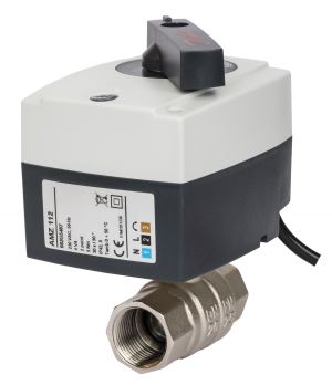 Danfoss 082G5400 - AMZ 112 кран шар 2х поз Ду15 э/п 24В