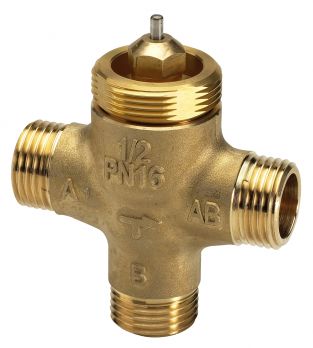 Danfoss 065Z2082 - Клапан регулирующий, трехходовой VZL 3 Ру 16 Ду 15 Kv 0,63 T=1200C