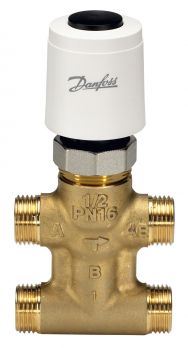 Danfoss 082H3100 - Термоэлектрчиеский привод TWA-ZL для использования с клапанами VZL, напряжение питания 24 В постоянного и переменного тока, нормально закрытый