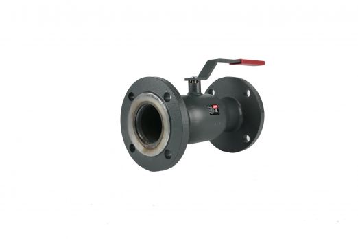 Danfoss 065N9624 - JIP Standard FF Кран шаровой фланцевый Ду40 Ру16 Тмакс=150С с рукояткой