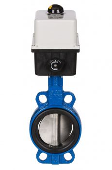 Danfoss 082G7350 - VFY-WA затвор дисковый DN25 PN10 корп. GG25 с центр. проуш.; Диск- AISI 316; упл. EPDM; с приводом 230В перем. ток, 15 Вт, 12 сек Использовать ответные фланцы по ГОСТ 33259-2015 исполнение В, тип 01, тип 11