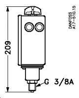 Danfoss 017-523766 - Реле давления RT