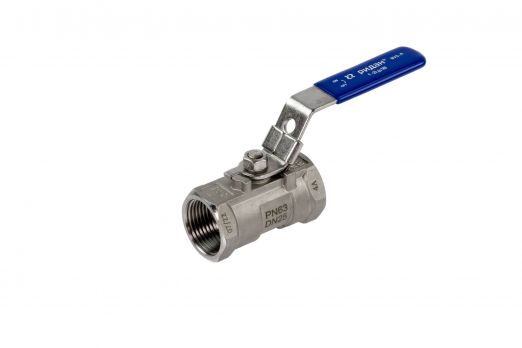 Ridan 082X4601R - BVS-R Шаровый кран резьбовой DN10 PN63; С рукояткой; Корпус - корр.ст. сталь; Шар - корр.ст. сталь AISI316; упл. R-PTFE арм. 15%